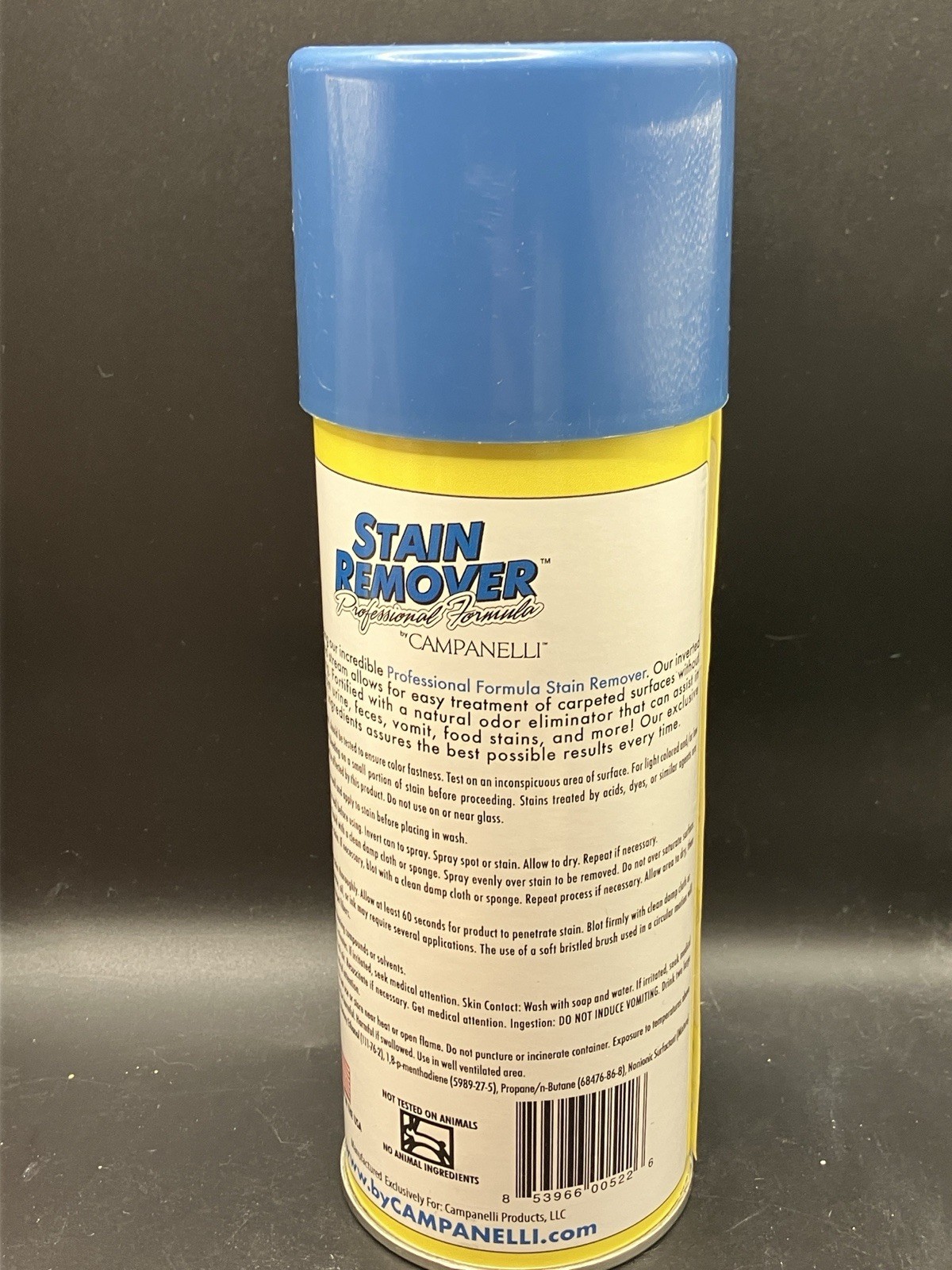 Campanelli Professional Formula Stain Remover Point & Spray Pet Odors x 2, Used