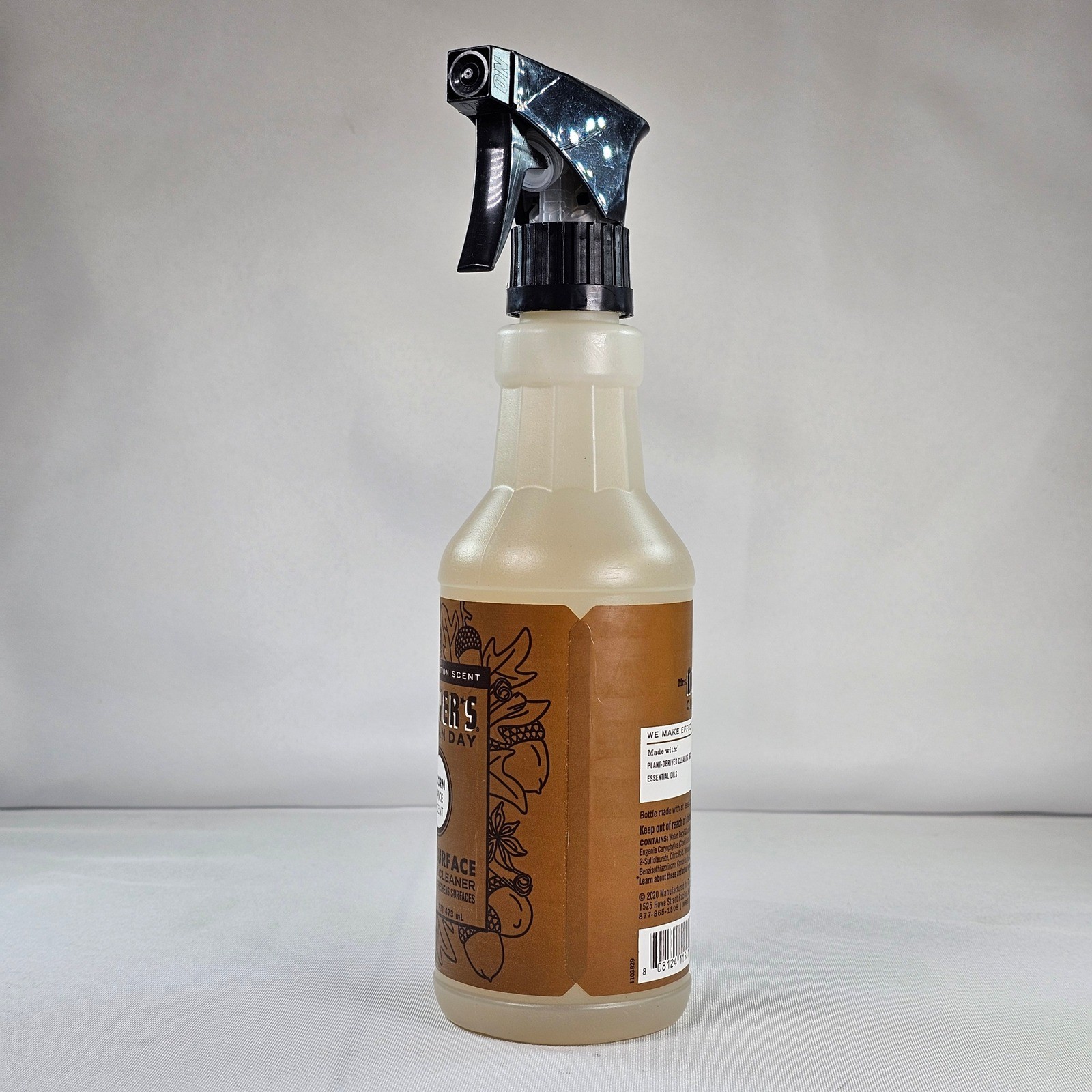 Mrs Meyers Clean Day Acorn Spice Multi-Surface Everyday Cleaner 16oz Limited Ed