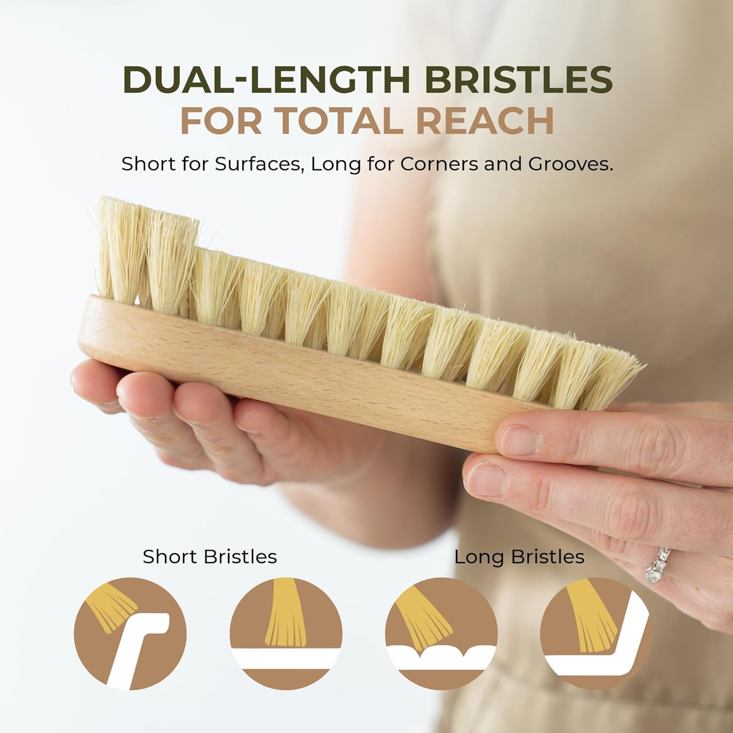 Bulka Banneton Natural Cleaning Brush for Wood Pulp Sourdough Proofing Baskets –