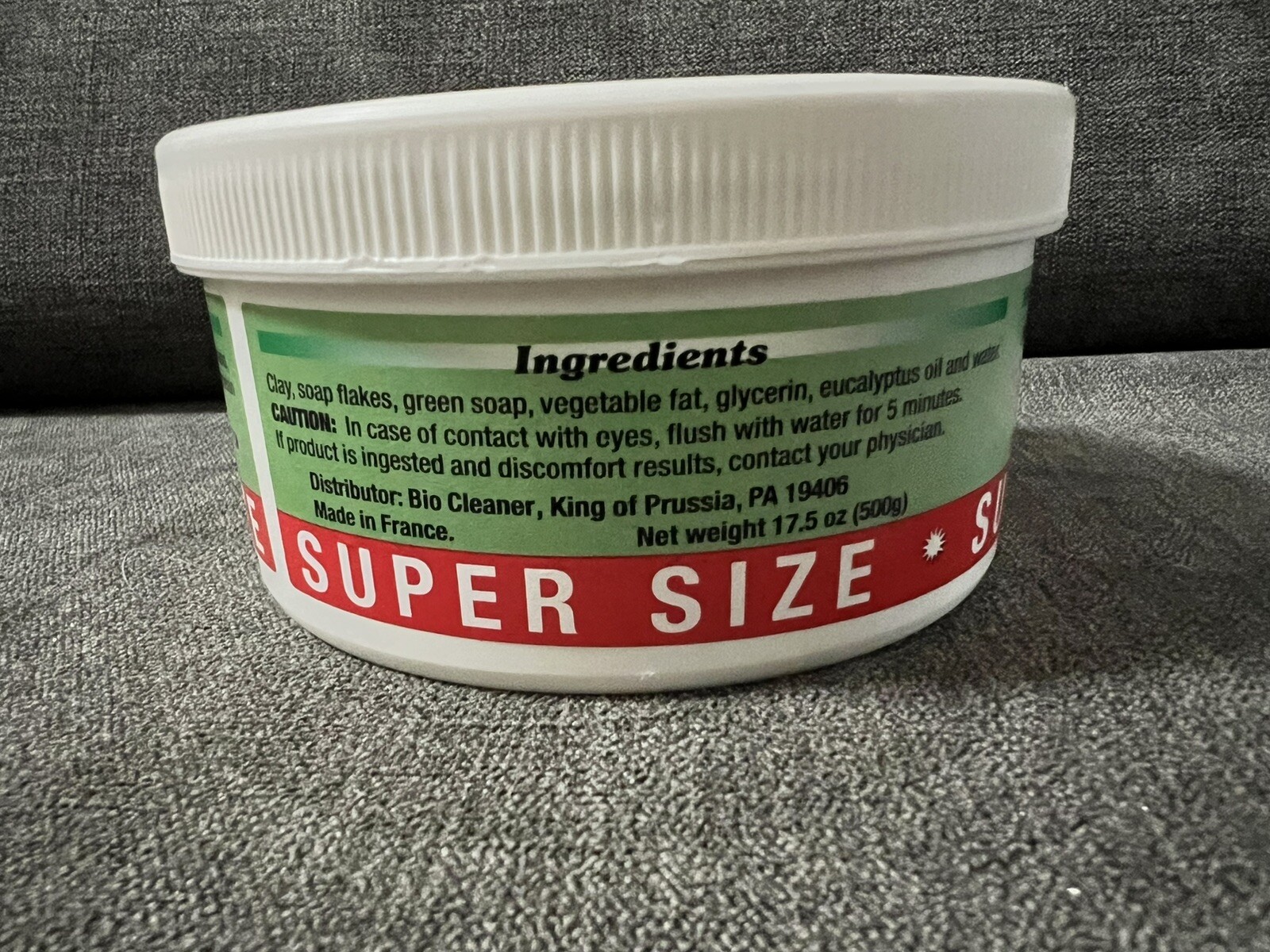 Bio Cleaner All Natural Cleaning Clay Eucalyptus Multi Purpose 17.5oz NEW