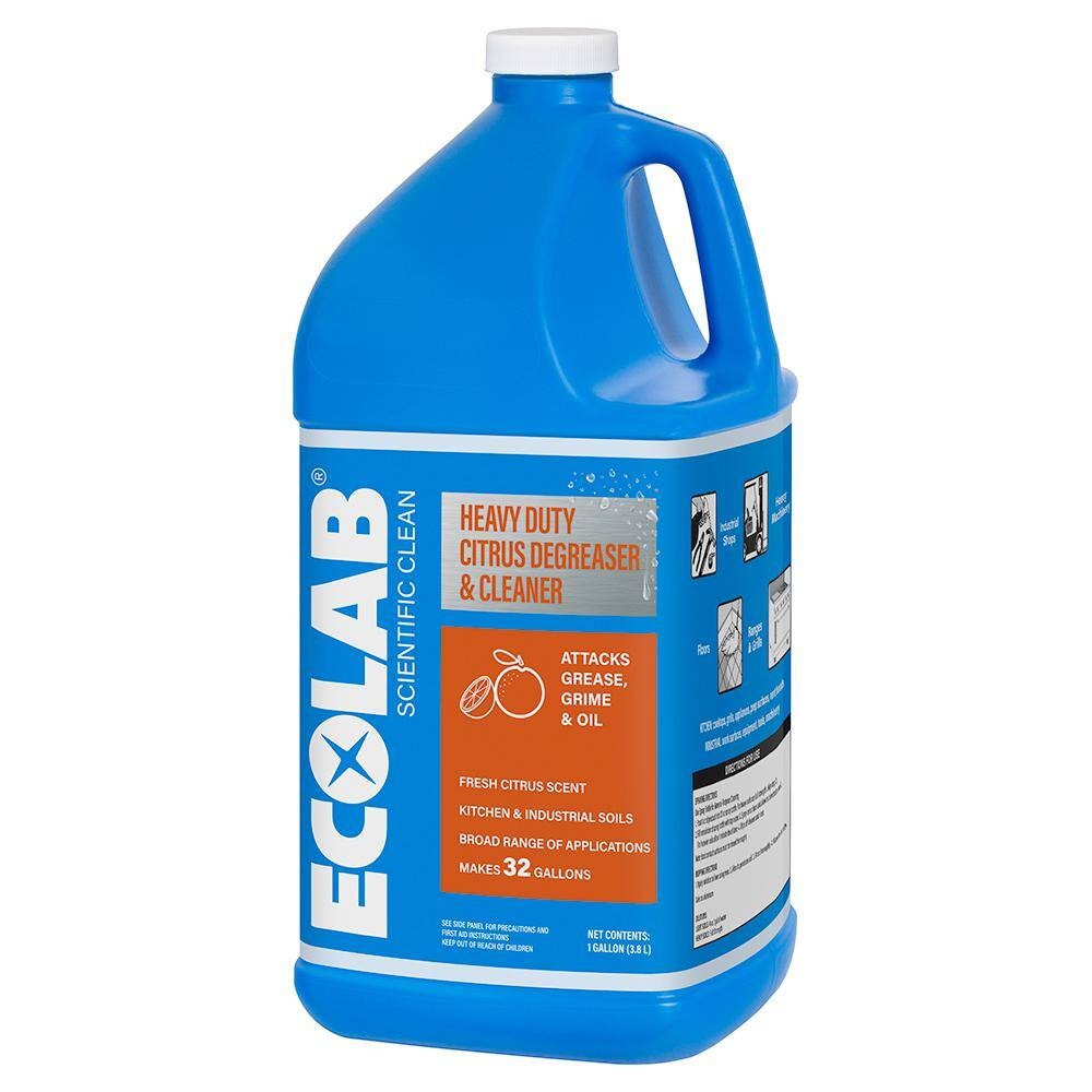 1 Gal. Heavy Duty Citrus Degreaser Concentrate Cleaner, Attacks Grease and Grime