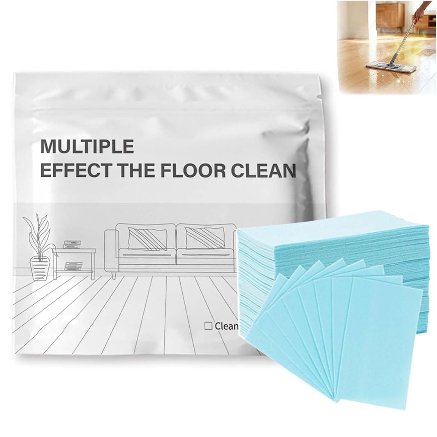 Multi-surface Floor Cleaning Tablets, Multiple Effect The Floor Clean