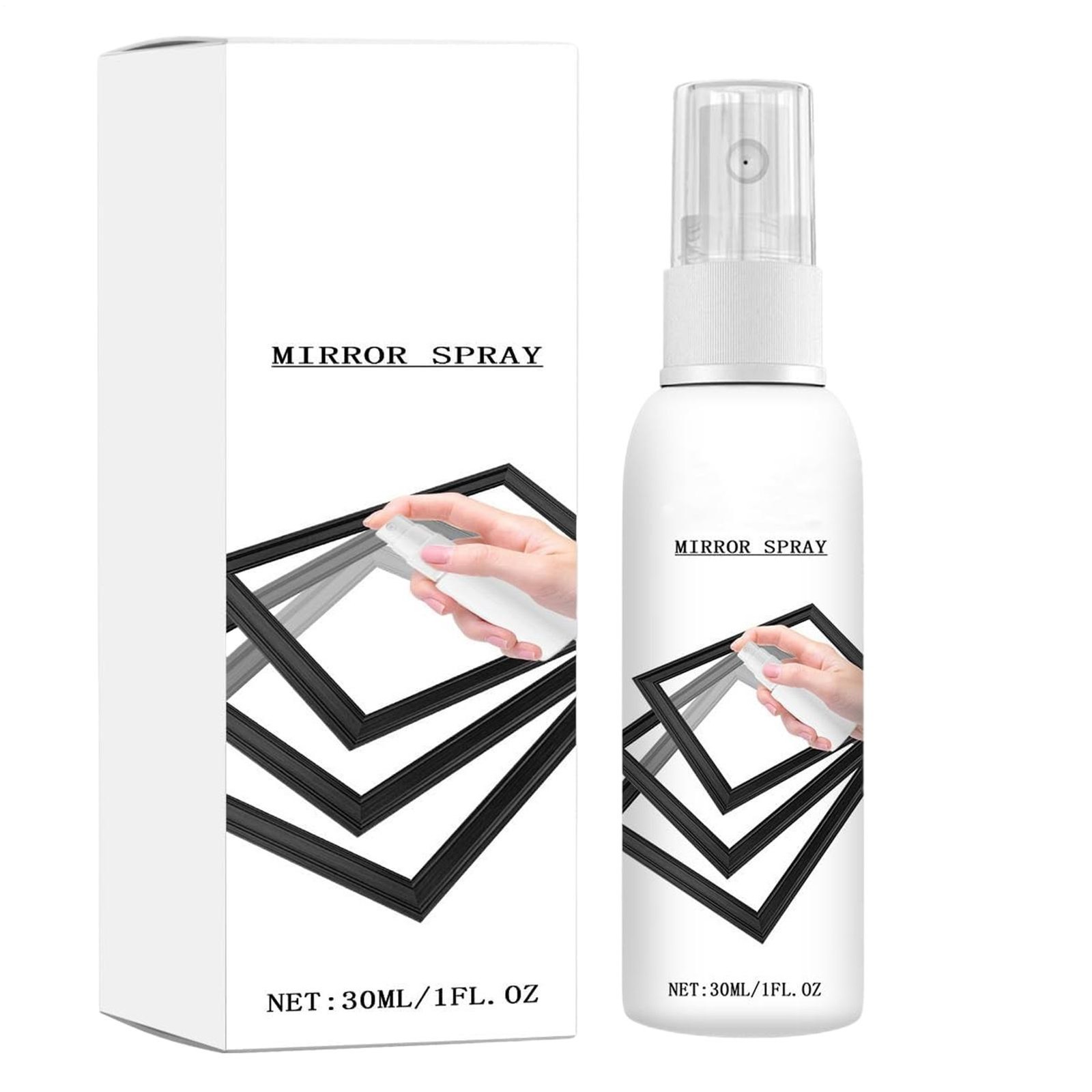Reflective window spray Glass Cleaner 30ml Reflective Coating Stain Remover Mist