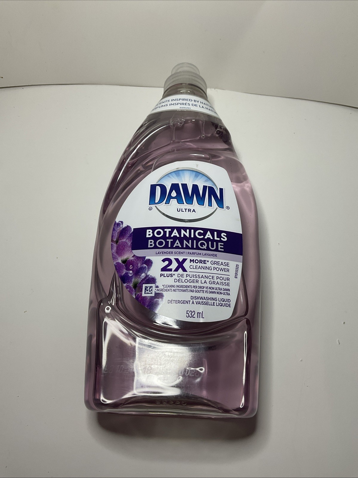 1x DAWN ULTRA BOTANICALS LAVENDER DISH WASHING LIQUID 17.98 Oz NEW