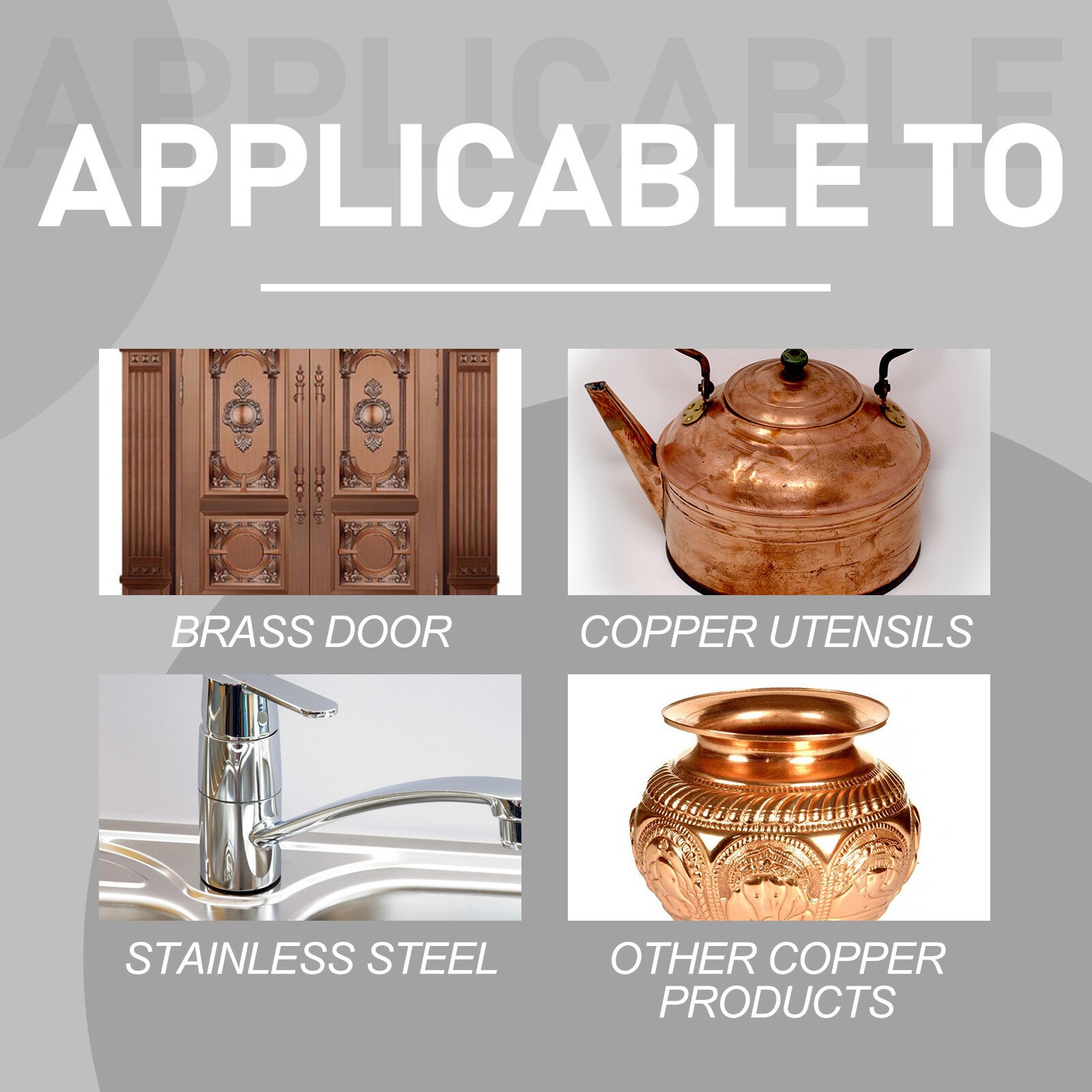 Brass and Copper Tarnish Remover Deep Conversion Rust Remover for Polishing USA