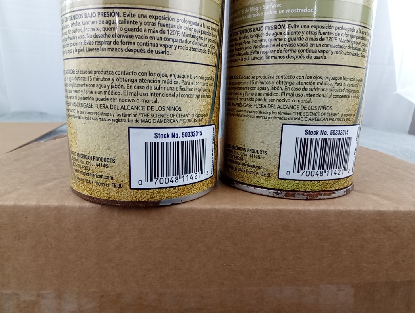 2x COUNTERTOP MAGIC Cleaner 17 oz Spray CAN for Solid Surfaces DISCONTINUED