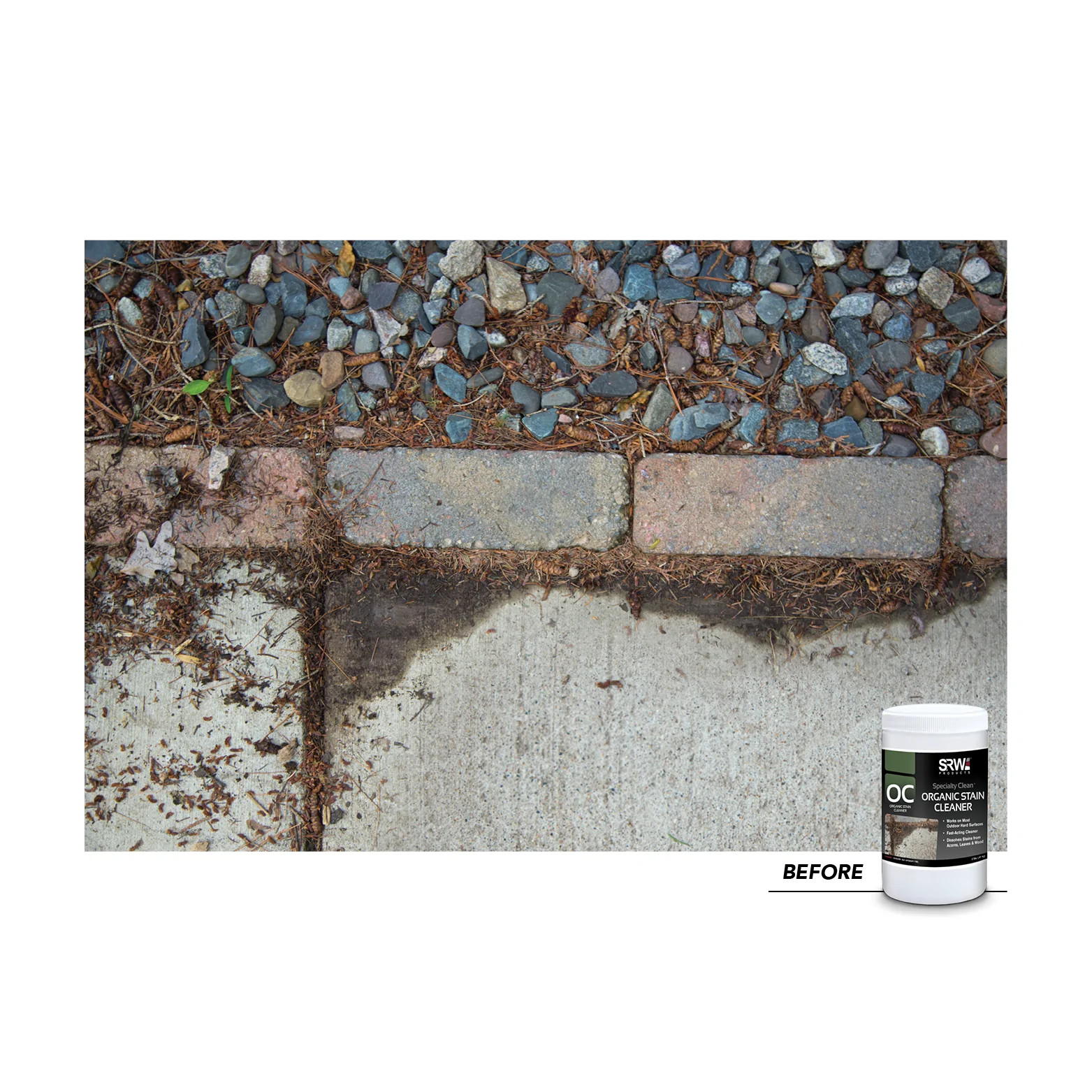 SRW Products Organic Outdoor Stain Cleaner (2lb)