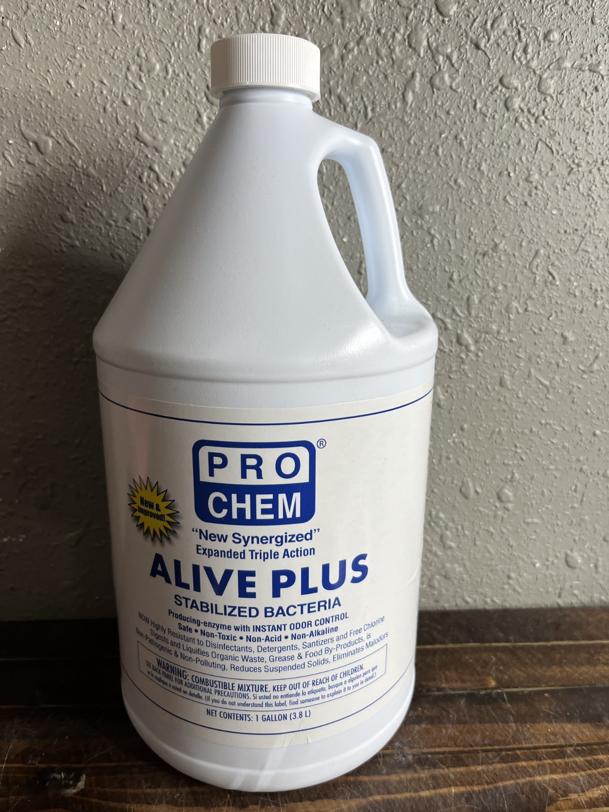 ProChem Alive Plus Stabilized Bacteria Bio-Enzymatic Waste Digester 1 Gallon