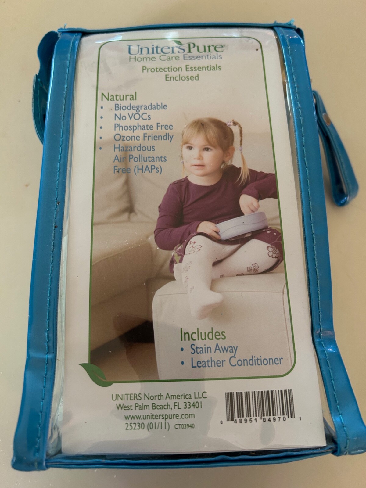 Uniter’s Pure Home Care Essentials Stain Away & Leather Conditioner Kit