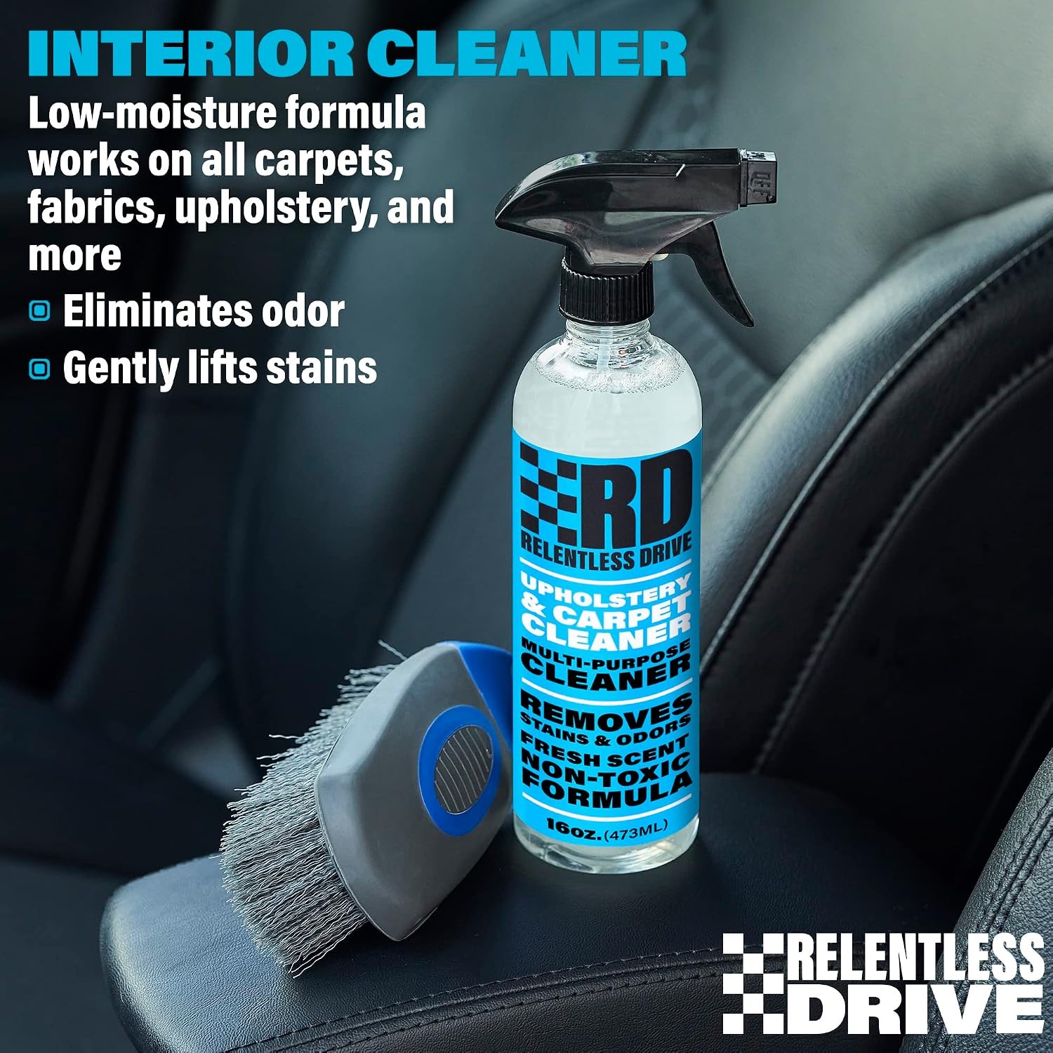 Car Carpet Cleaner & Car Upholstery Cleaner Car seat cleaner for fabric