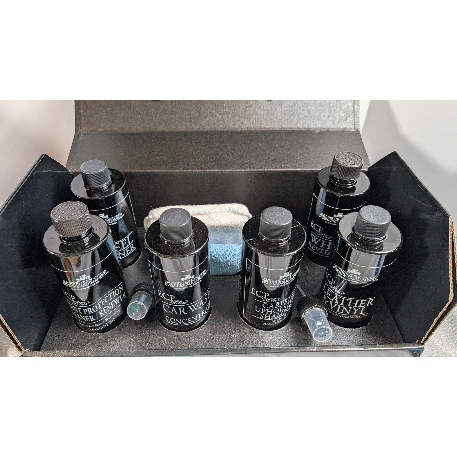ECP Plus Auto Armor Entire Car Protection Kit 12oz Bottles Car Care Set