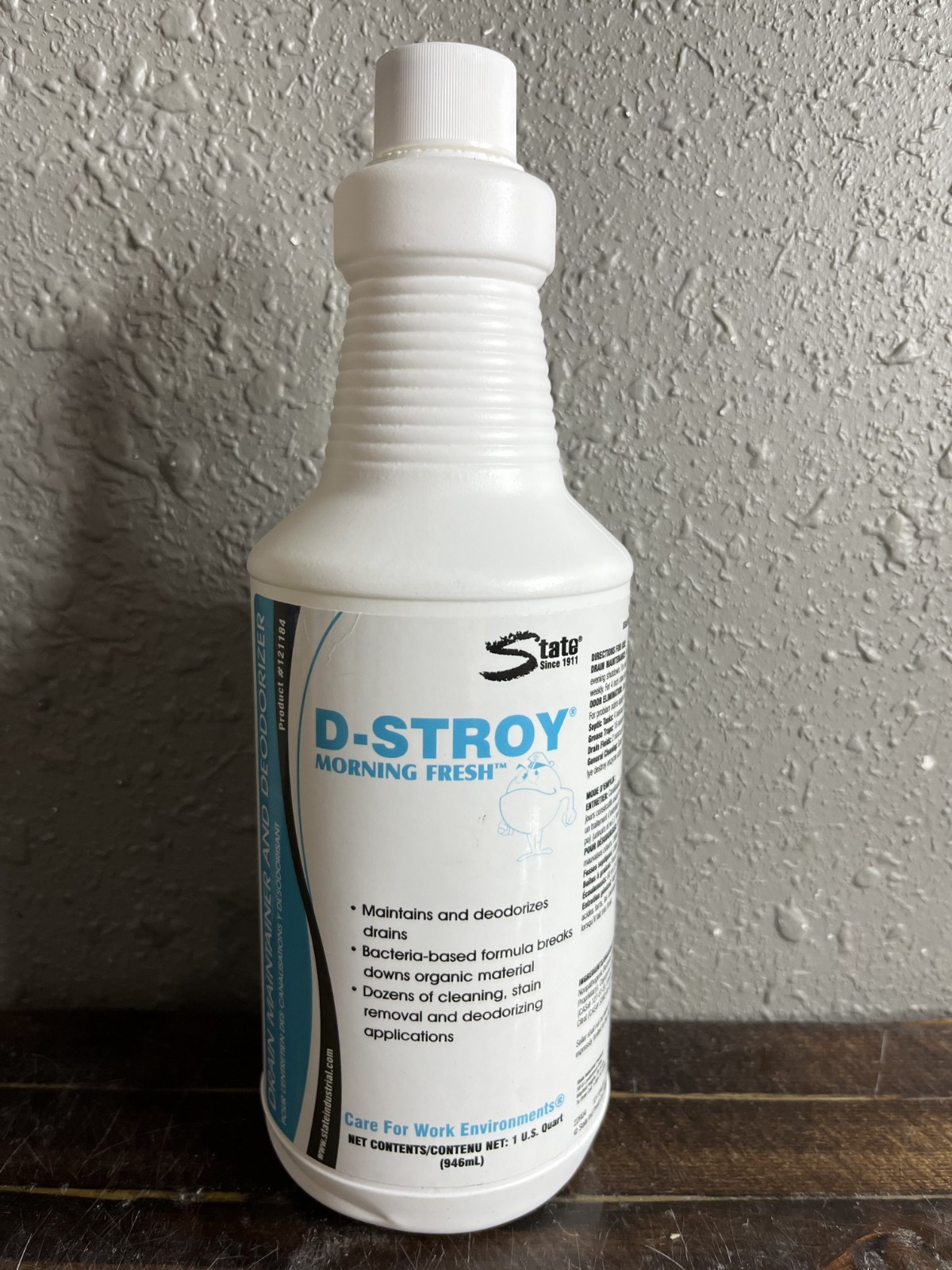 State Industrial D-Stroy Morning Fresh Drain Maintainer & Deodorizer 1 Quart