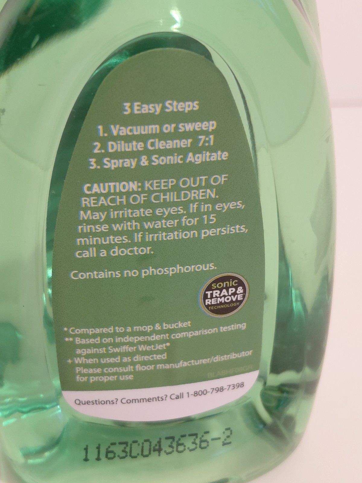 Shark Wood Tile Hard Floor Cleaner Italian Citrus Non-Streak 8 oz Discontinued