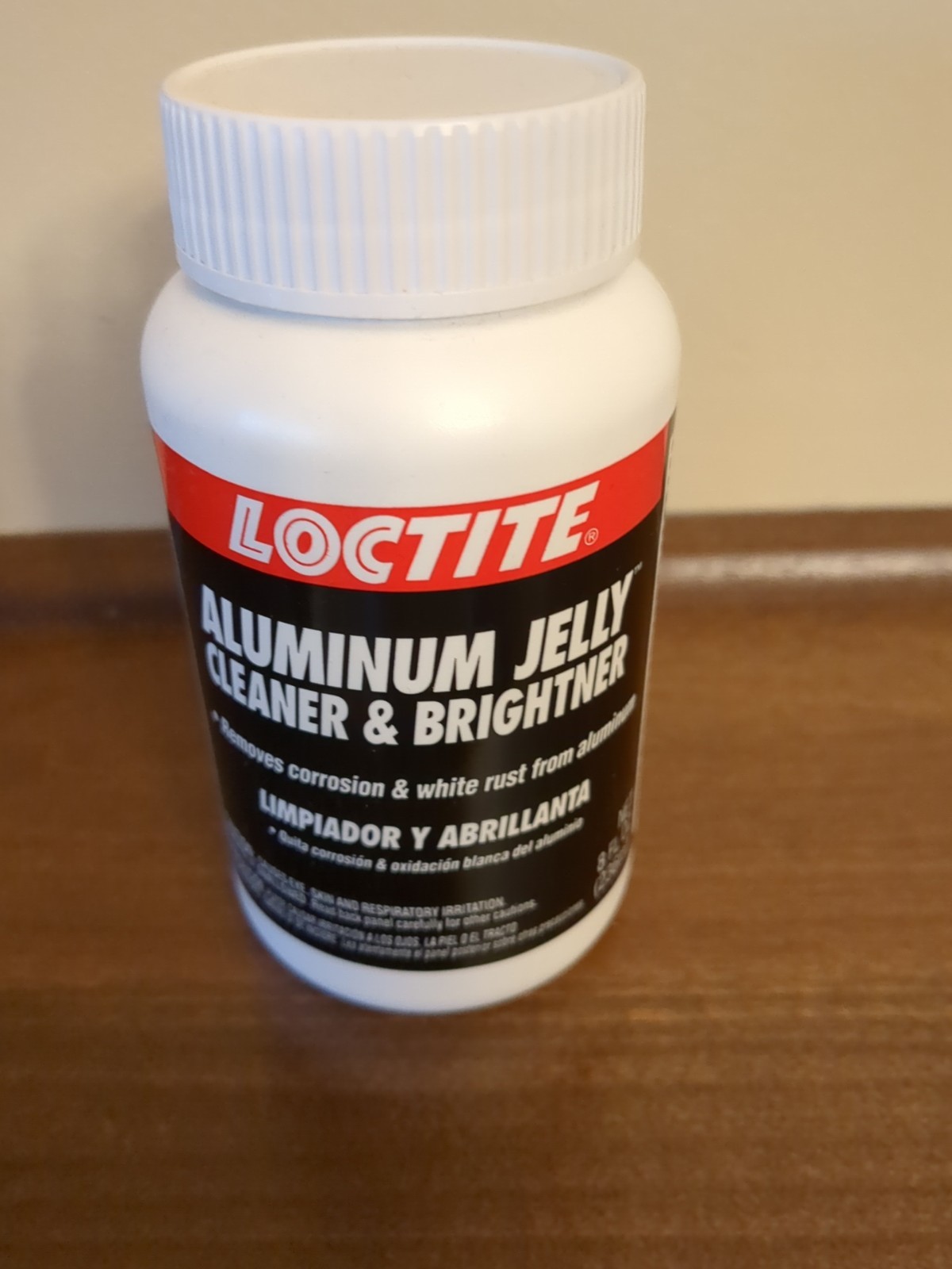 Loctite Aluminum Jelly Cleaner and Brightener 8 OZ-98% full
