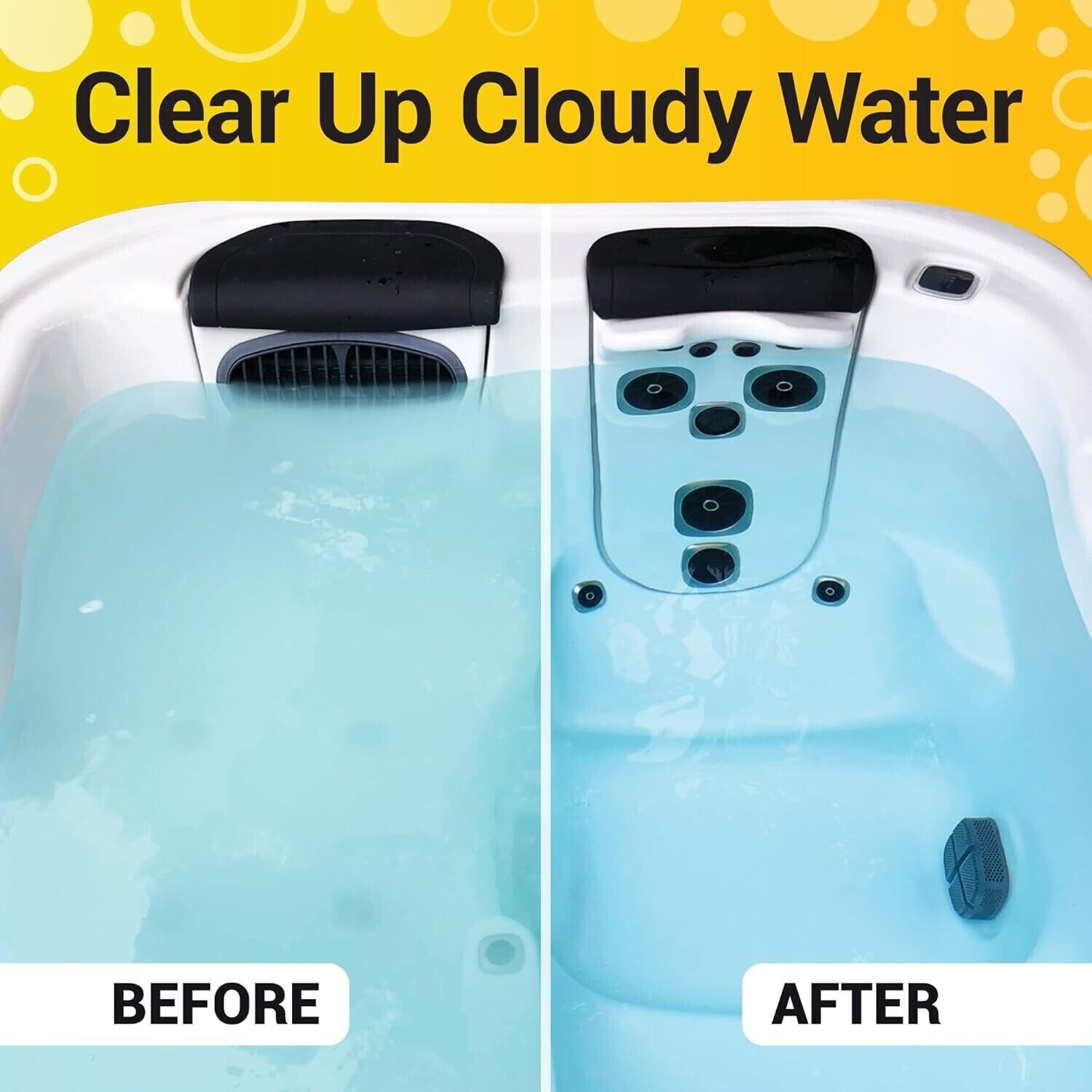 Effortless 3-in-1 Hot Tub Maintenance Solution – 16oz Cleaner for All Spas