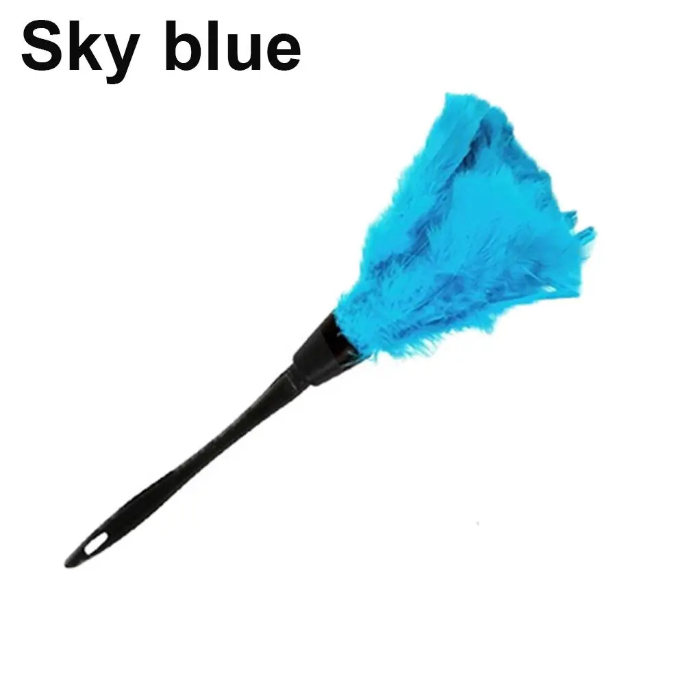 Turkey Feather Duster Anti-Static Cleaning Dust Car Dashboard Microfiber Duster
