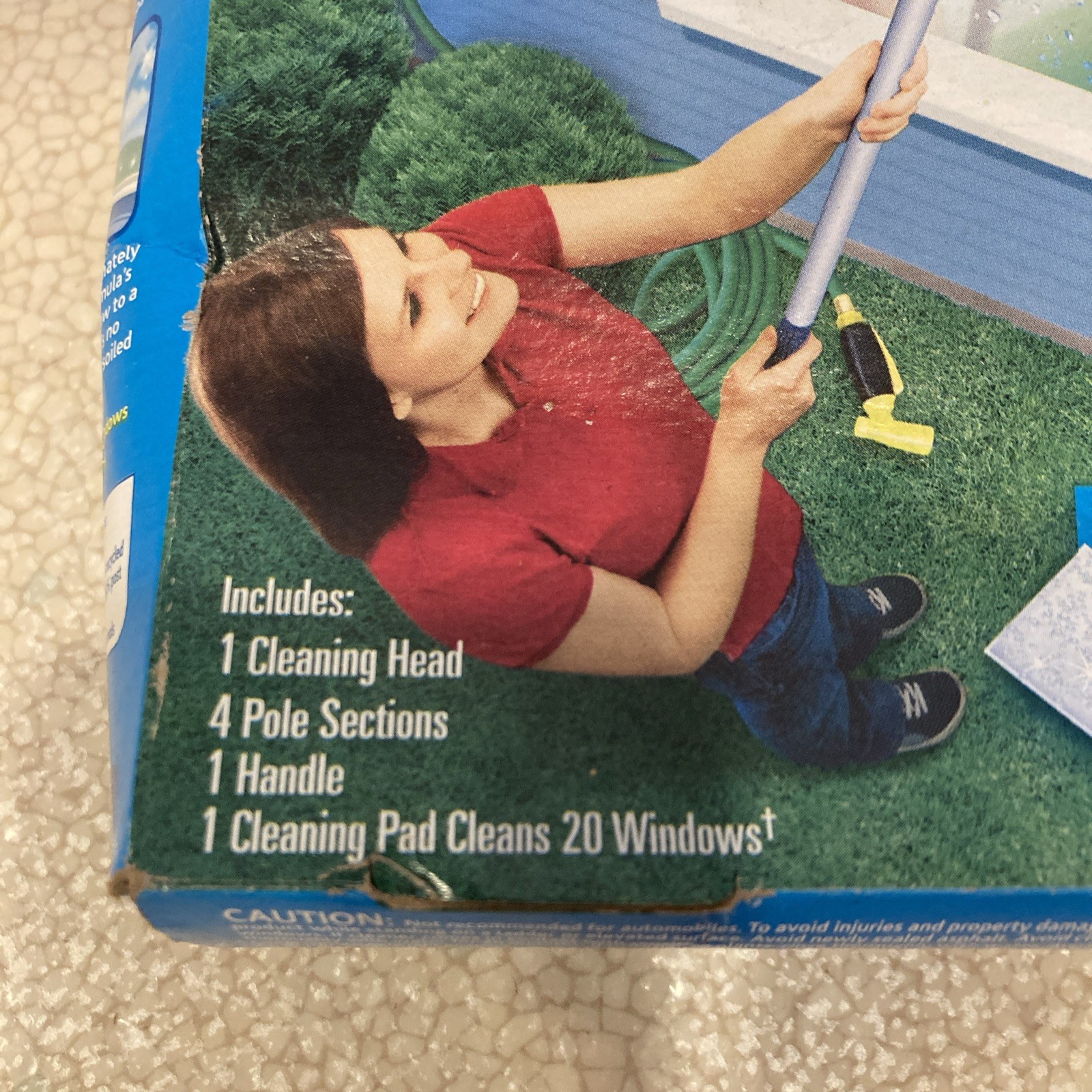 NEW Sealed Windex Outdoor All-In-One Glass & Window Cleaning Tool Starter Kit