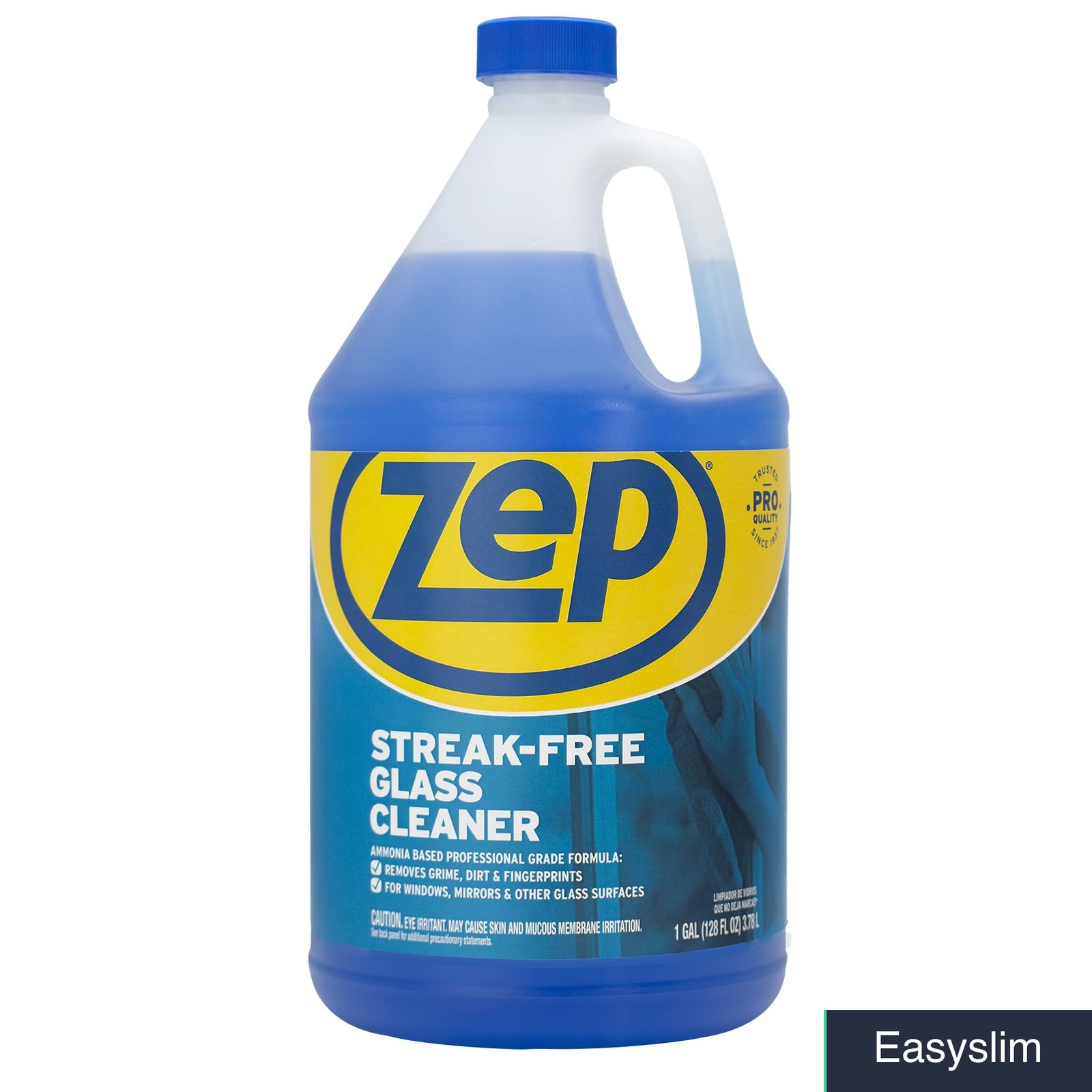 Glass Cleaner Streak-Free Formula 128 FL Ounce Bottle Solution