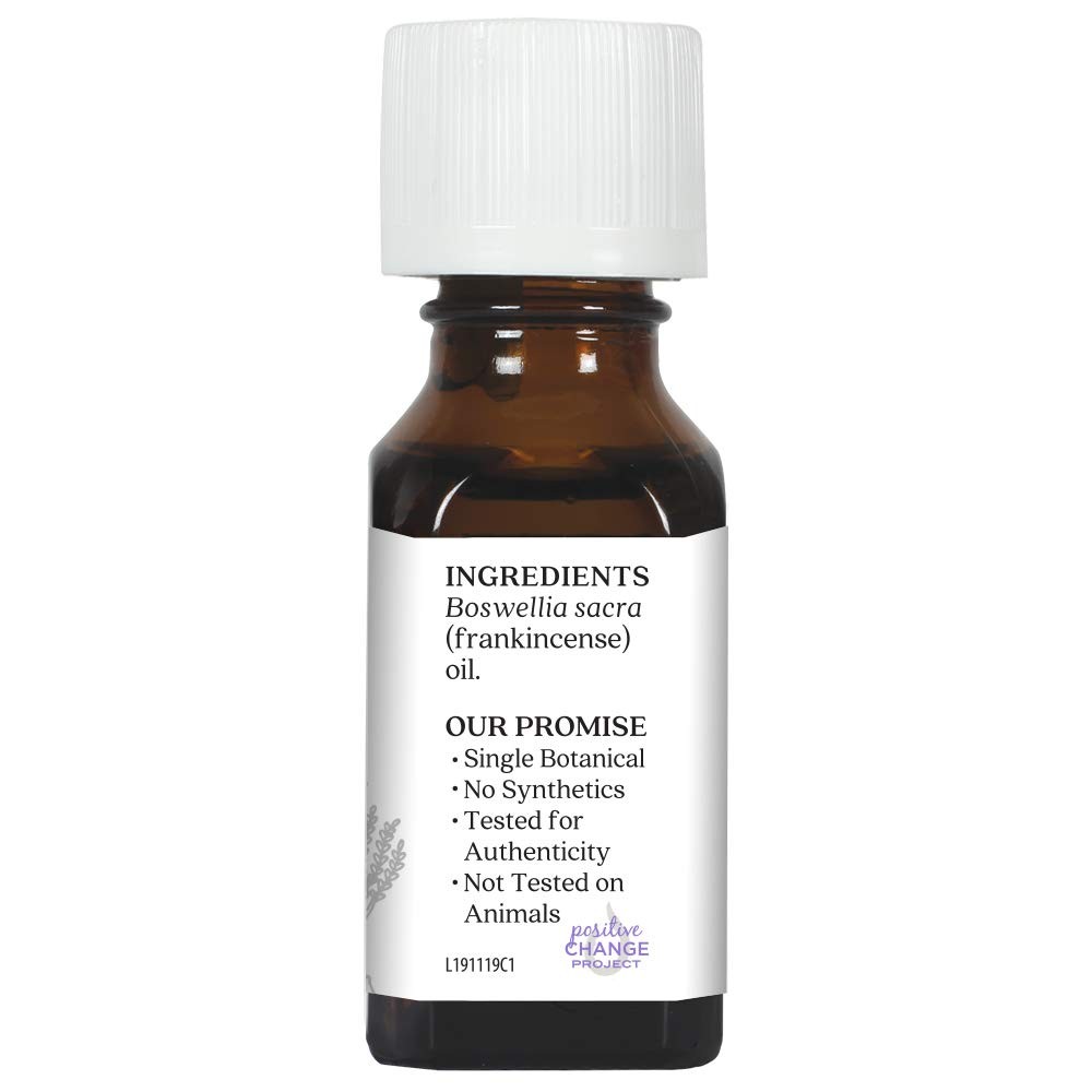 Aura Cacia Essential Oil, Meditative Frankincense, 0.5 Fluid Ounce – 3 Pack