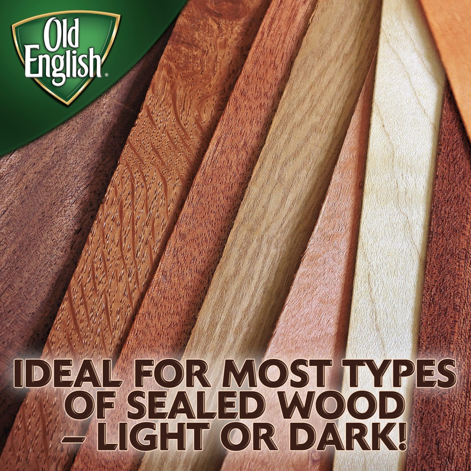 Old English 75144 Scratch Cover For Dark Woods, 8 Fl Oz (Pack of 1), Browm
