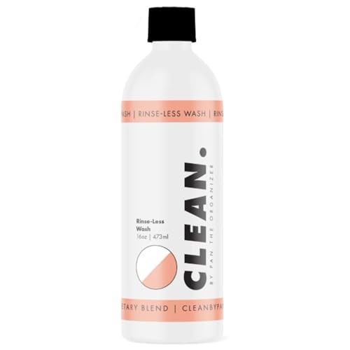 CLEAN. Rinse-Less Wash – 16oz-Waterless Car Wash Solution, 16 Fl Oz (Pack of 1)