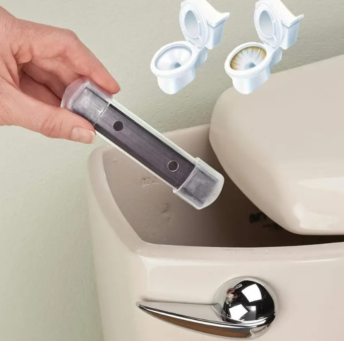 Magnetic Toilet Bowl/Tank Cleaner – 2 Pack – Chemical/Scent Free and Pet Safe