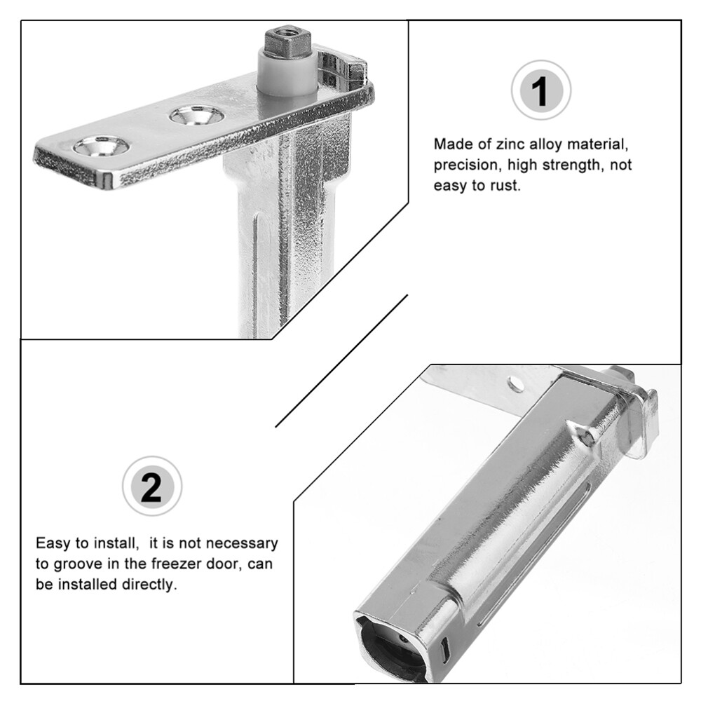 2Pcs Replacement Freezer Hinge Professional Freezer Hinge Freezer Accessory