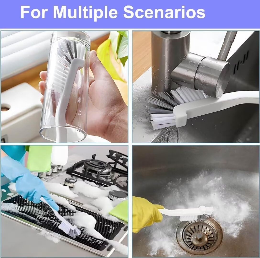 Deep Clean Brush Set Crevice Cleaning Brush Window Groove Cleaner Tools Kit f…