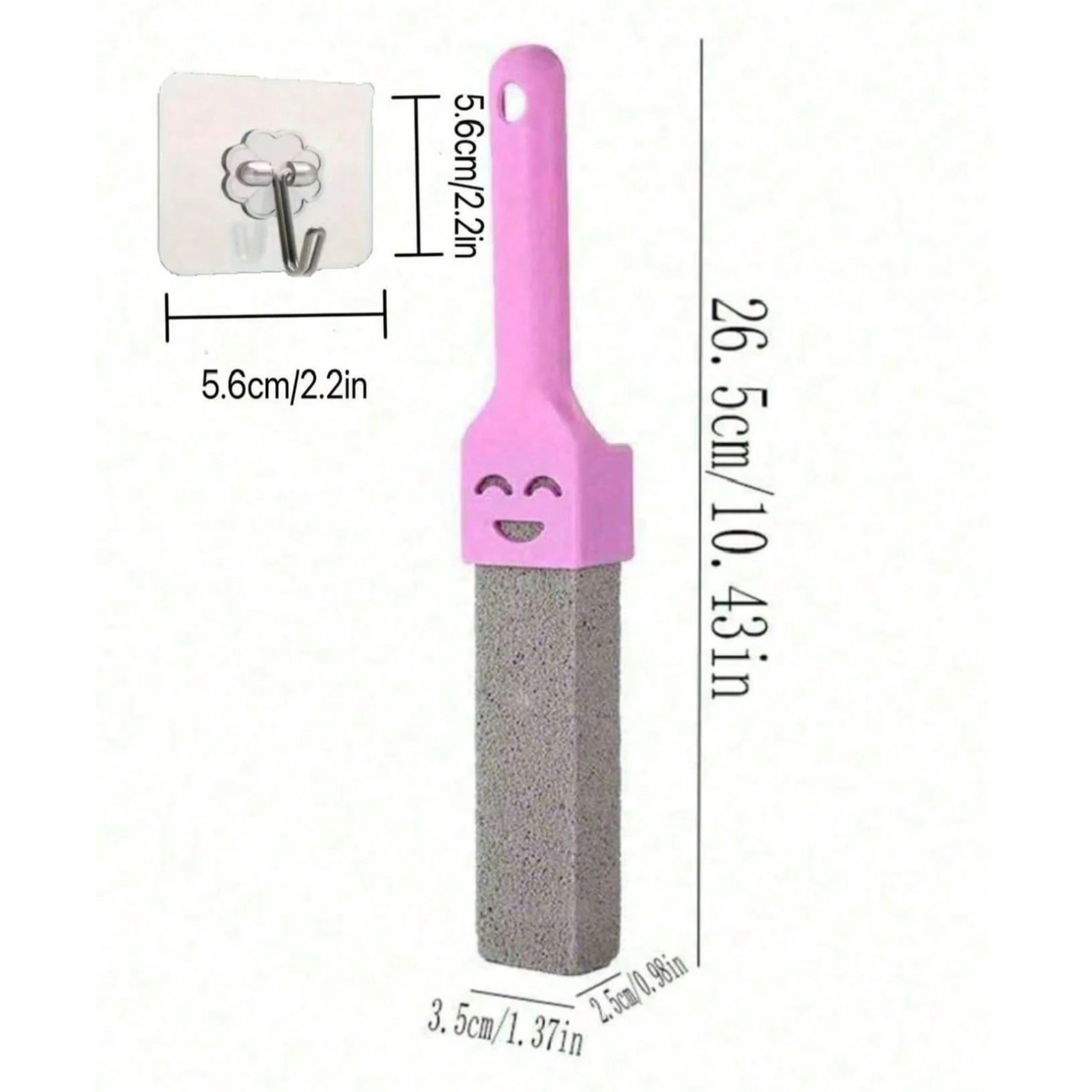 Natural Pumice Stone Toilet Cleaner Hard Water Stain Rust Remover Bathroom Scrub