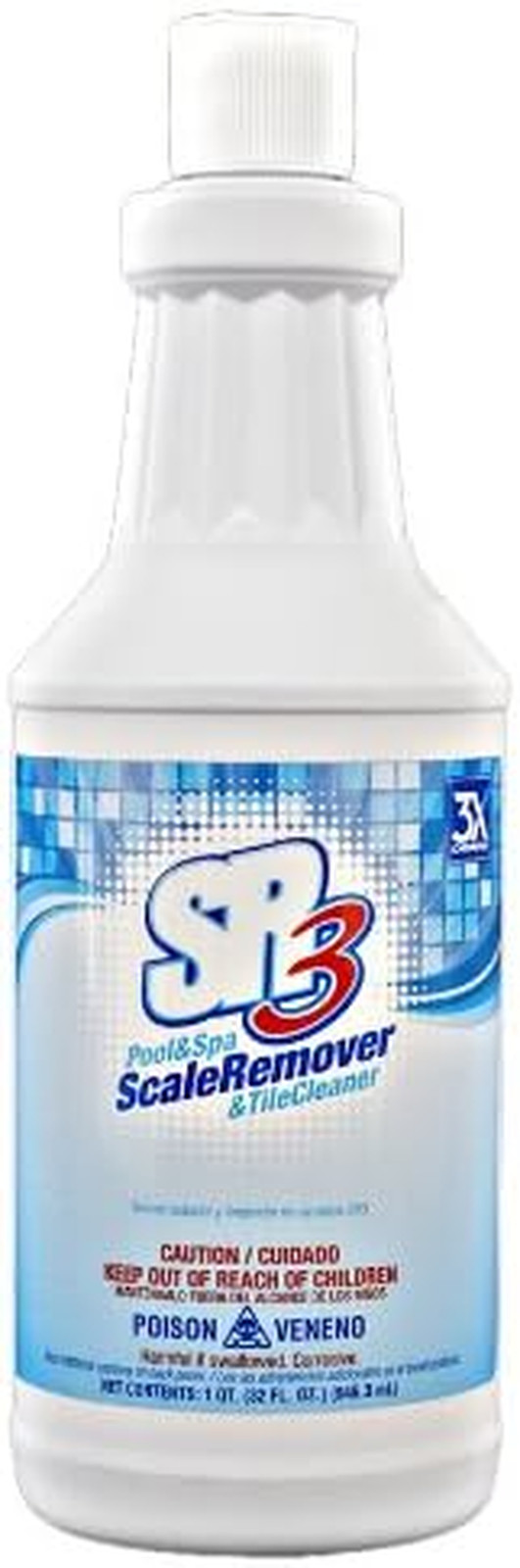 99010 SR3 Scale Remover and Tile Cleaner, 32 Fl Oz (Pack of 1)