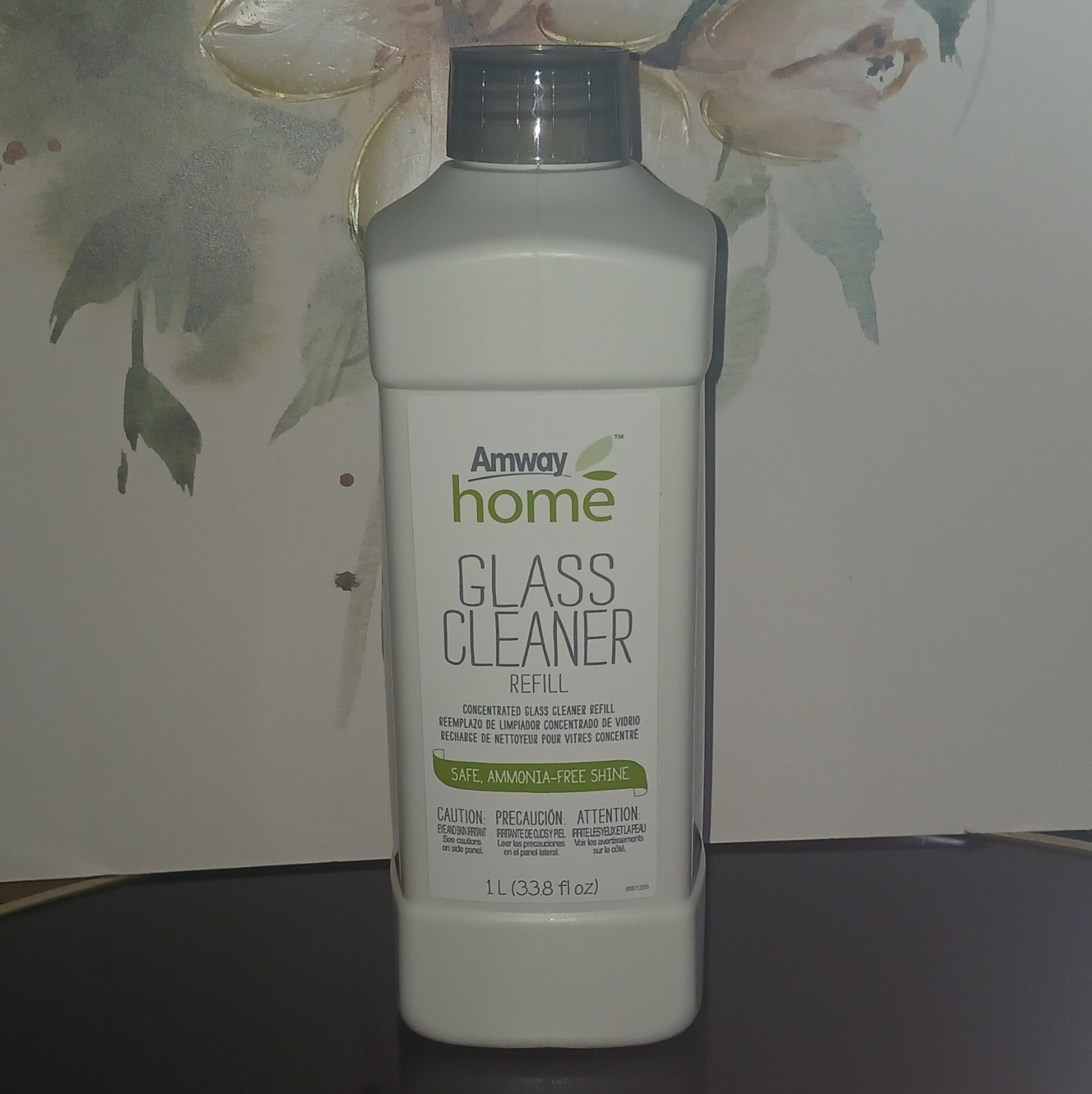 Amway Home Glass Cleaner Refill Concentrate 1L 33.8 fl oz Ammonia-Free