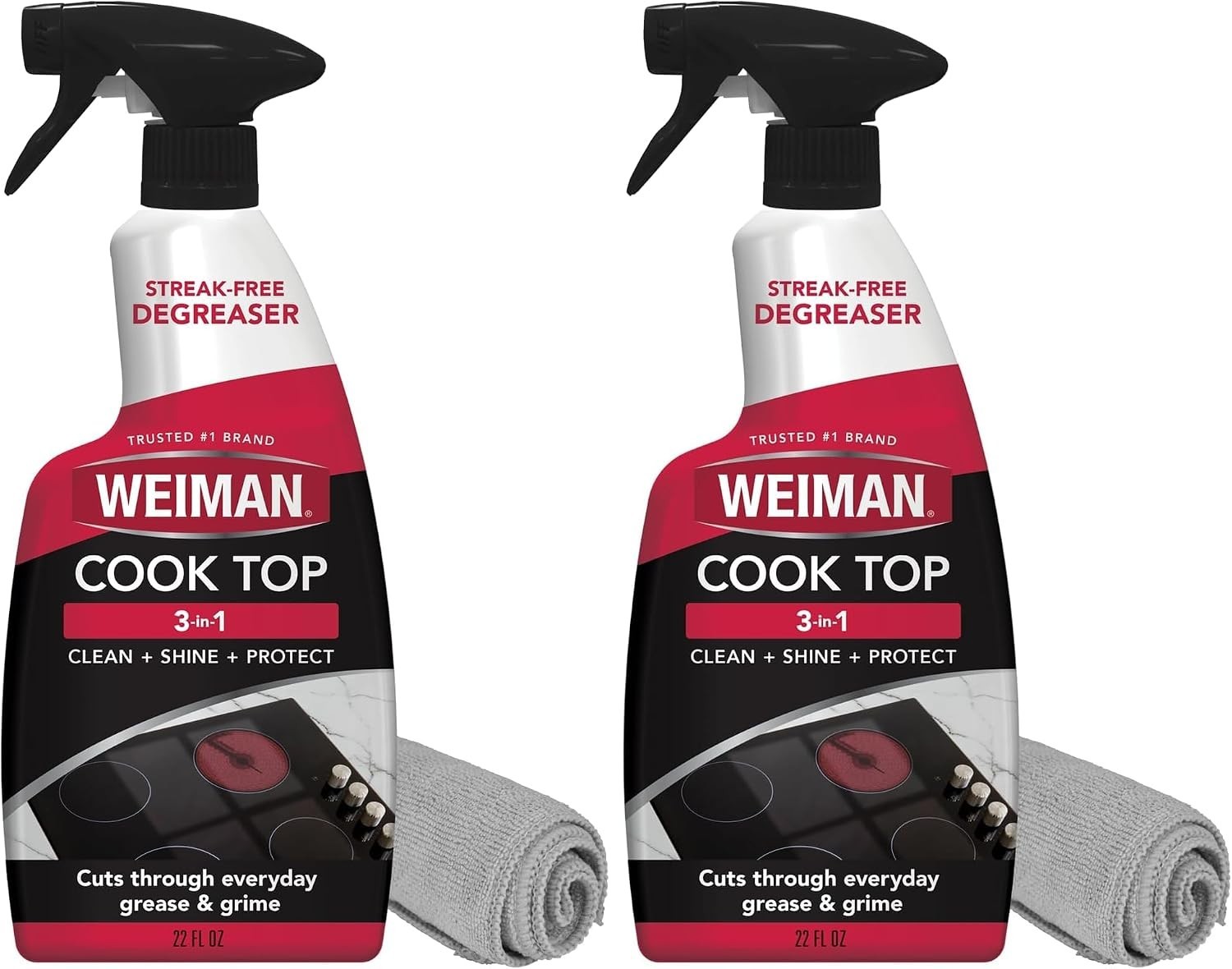 Cooktop Cleaner Pack – Streak-Free Formula