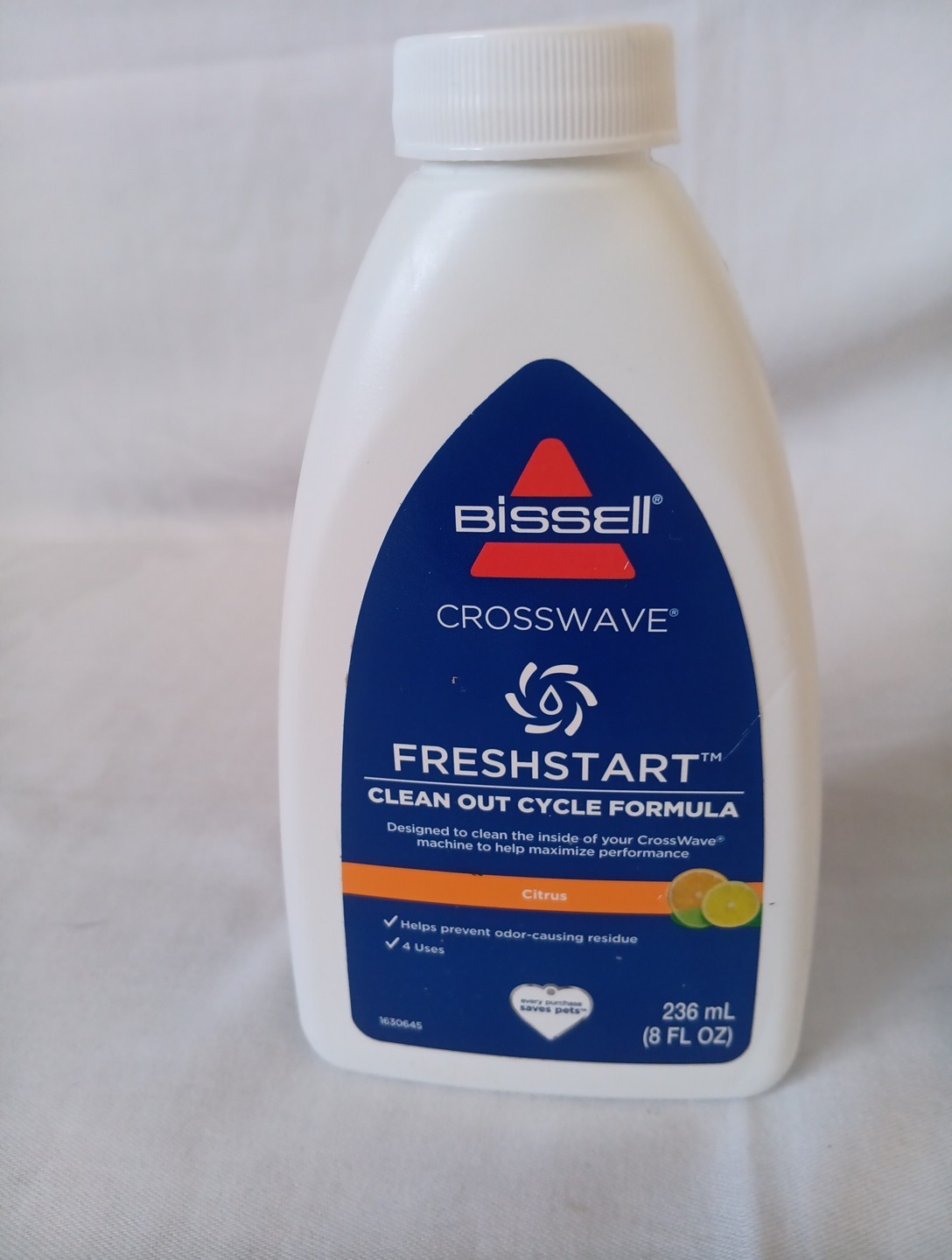 4 Bissell Crosswave Cleaner Bottles Pets Fresh Start Multi Surface Hard Floors