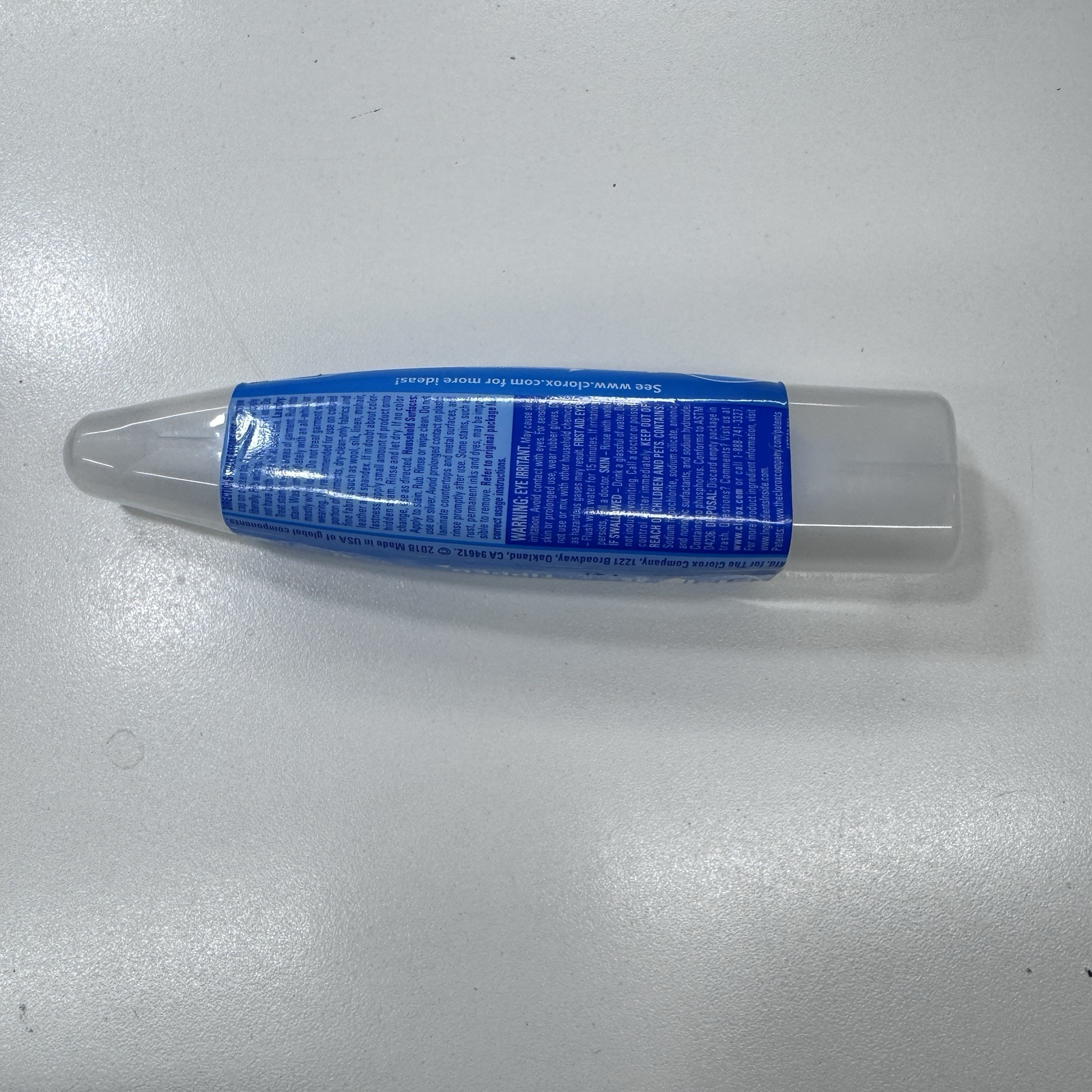 CLOROX Bleach Pen Zero Splash Dual Tip 2 Oz Tile Grout Laundry New Open Box 