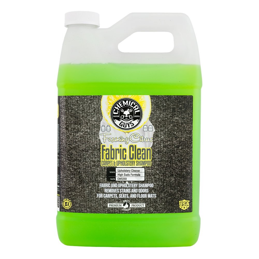 CWS203 Foaming Citrus Fabric Clean Carpet & Upholstery Cleaner Car Carpets, S…
