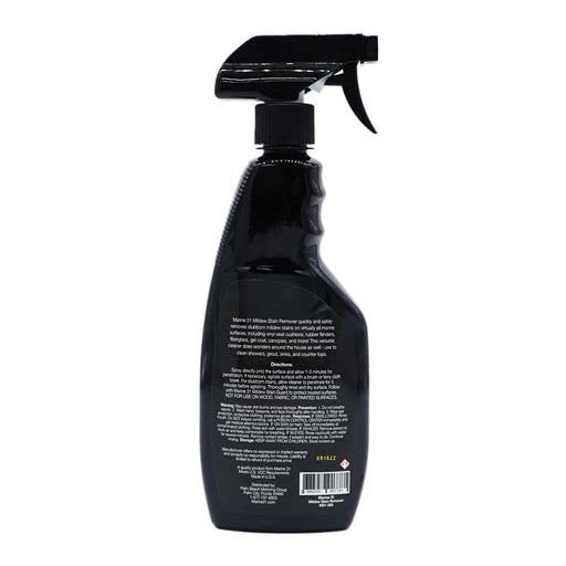 Mildew Stain Remover & Cleaner | Effective for Boats, Home, Patio, & Bathroom…