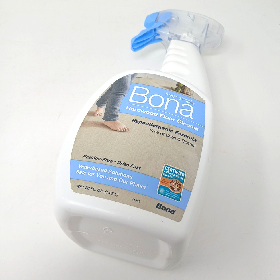 Bona 36 oz. Hardwood Floor Cleaner Hypoallergenic Formula Free of Dyes & Scents