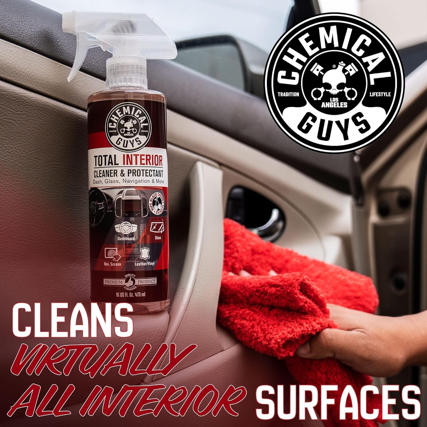 Chemical Guys Total Interior Spray 3 Pack 16 oz Each