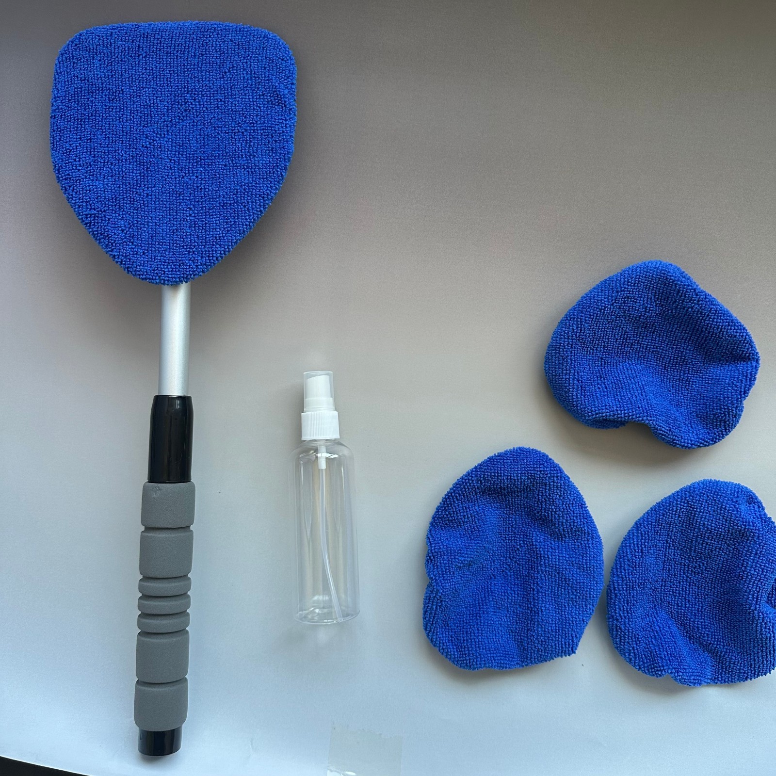 2026 Windshield Cleaner Wand Microfiber Car Inside Window Cleaning Tool Anti Fog
