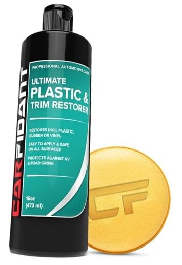 Plastic Restorer for Cars – Refreshes Faded Plastic, Plastic Restorer – 16 oz