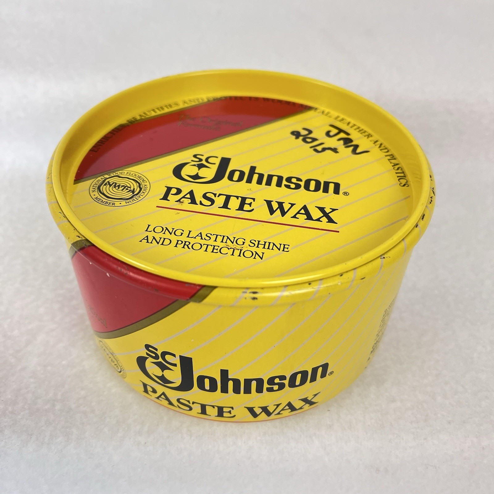 SC Johnson Paste Wax The Original Formula 16oz Container 15.7 oz Total Weight