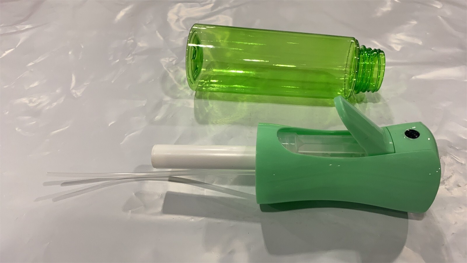 Green Barber Spray Bottle Continuous Mist Hair Salon Plant Mister Water Sprayer