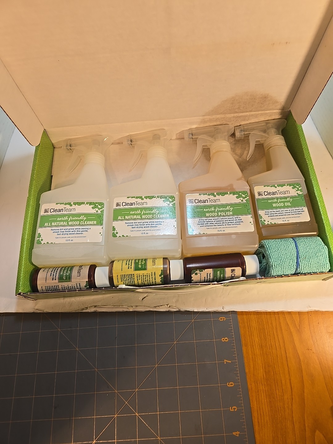 New wood cleaning and protection kit safe for people, pets, and the environment