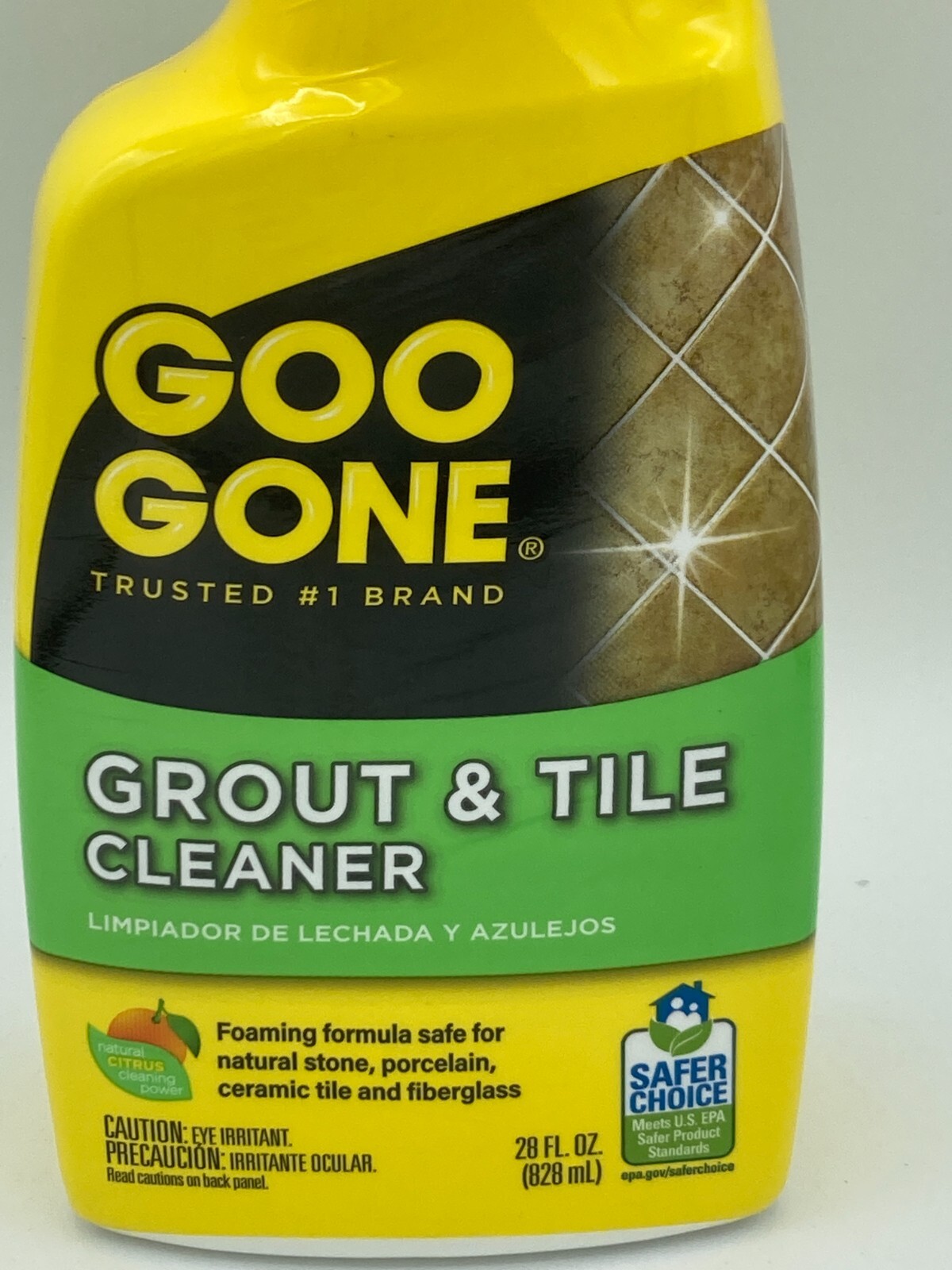 Goo Gone Grout & Tile Cleaner – 28 Ounce – Removes Tough Stains Dirt