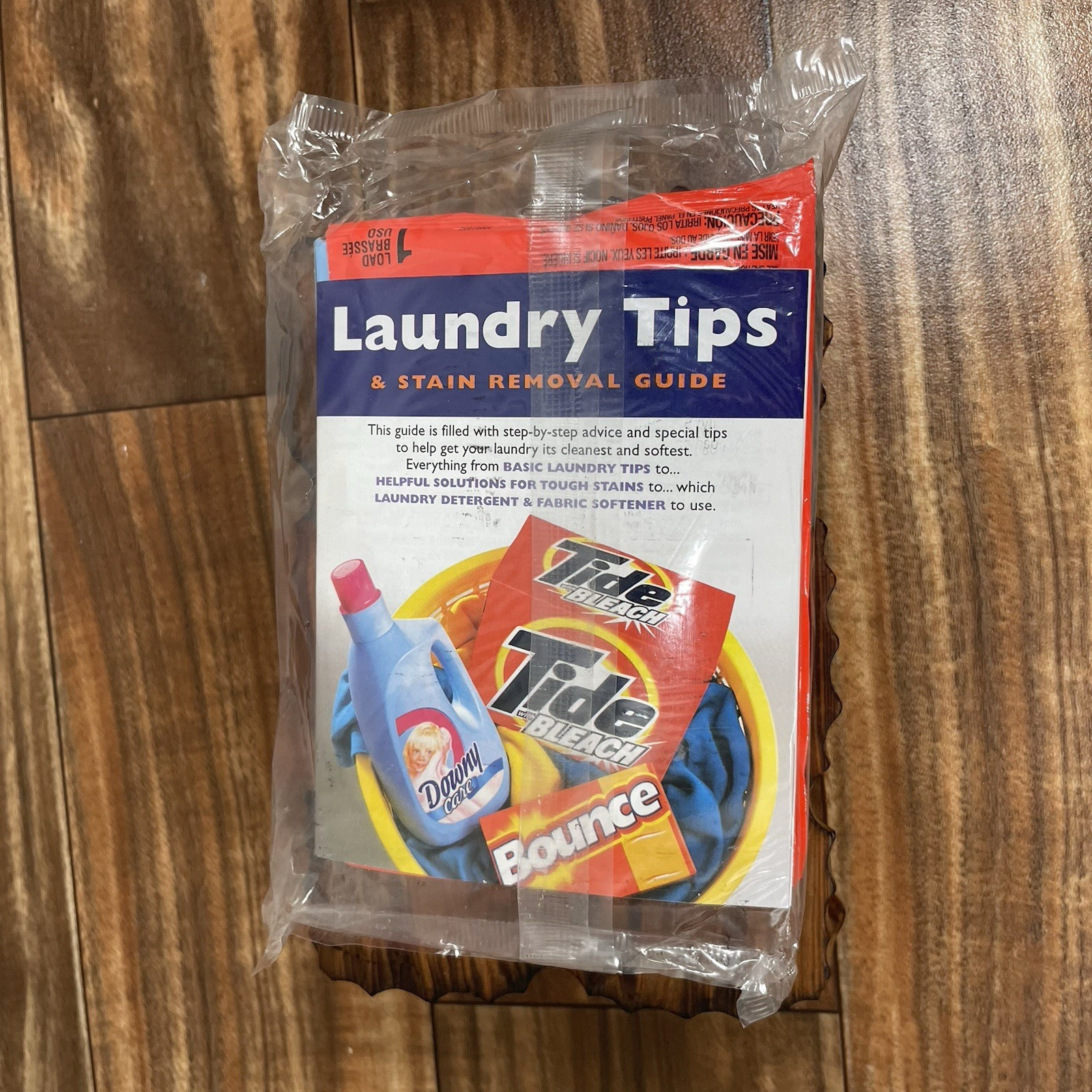 VTG 1990s TIDE w/ Bleach + Downy Care Fabric Softener Bounce Sheet SAMPLES ONLY