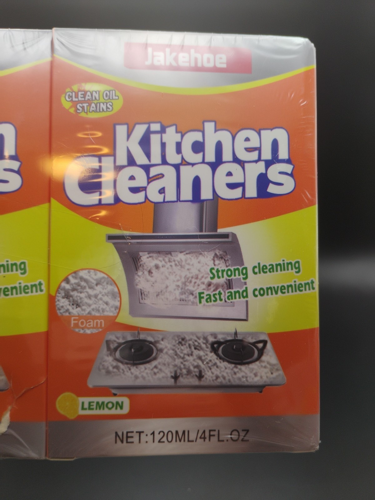 Jakehoe Kitchen Cleaners 4oz Oil Spray, Kitchen Heavy Cleaning 120ml (2) Ea