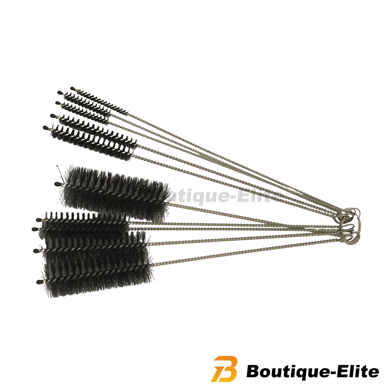 10PCS Set Nylon Small Long Cleaning Straw Brush Cleaner Bottle Tube Pipe US