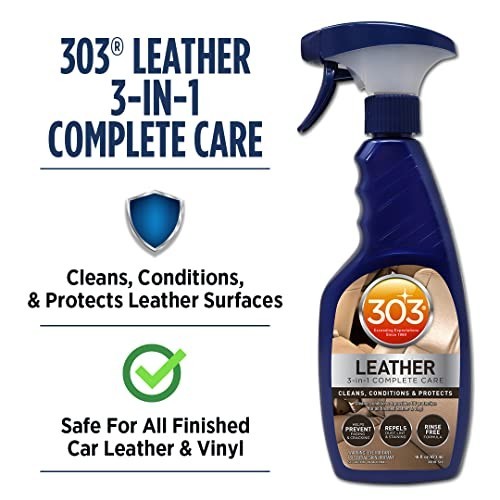 Leather Care Kit – 3-in-1 Cleaner, Conditioner & Protector – Prevents Fading & C