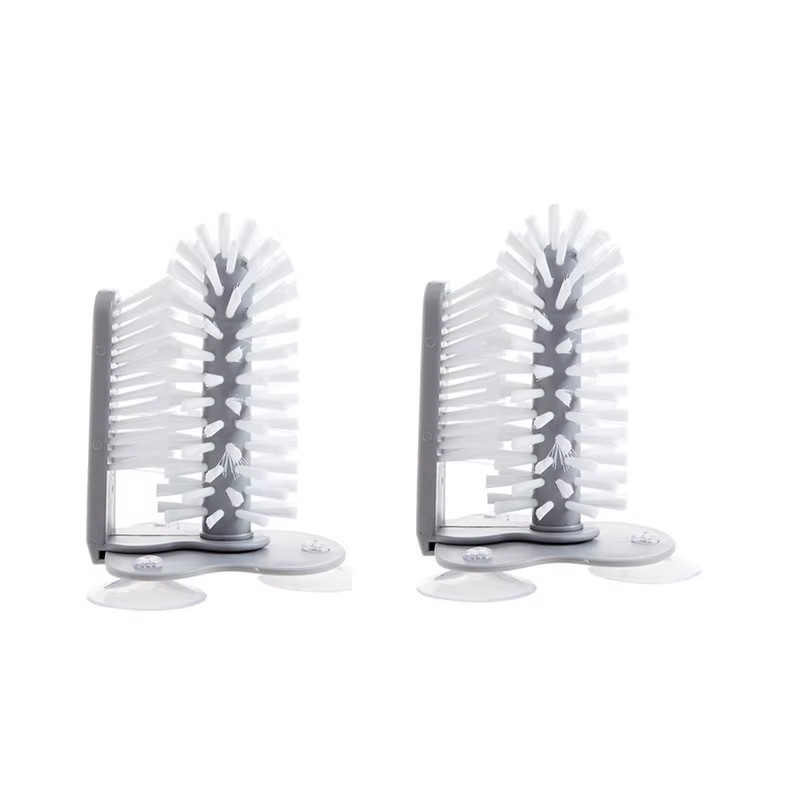 Cup Scrubber Glass Cleaner Lazy Bottles Brush Sink Kitchen Accessories 2 in 1 Dr
