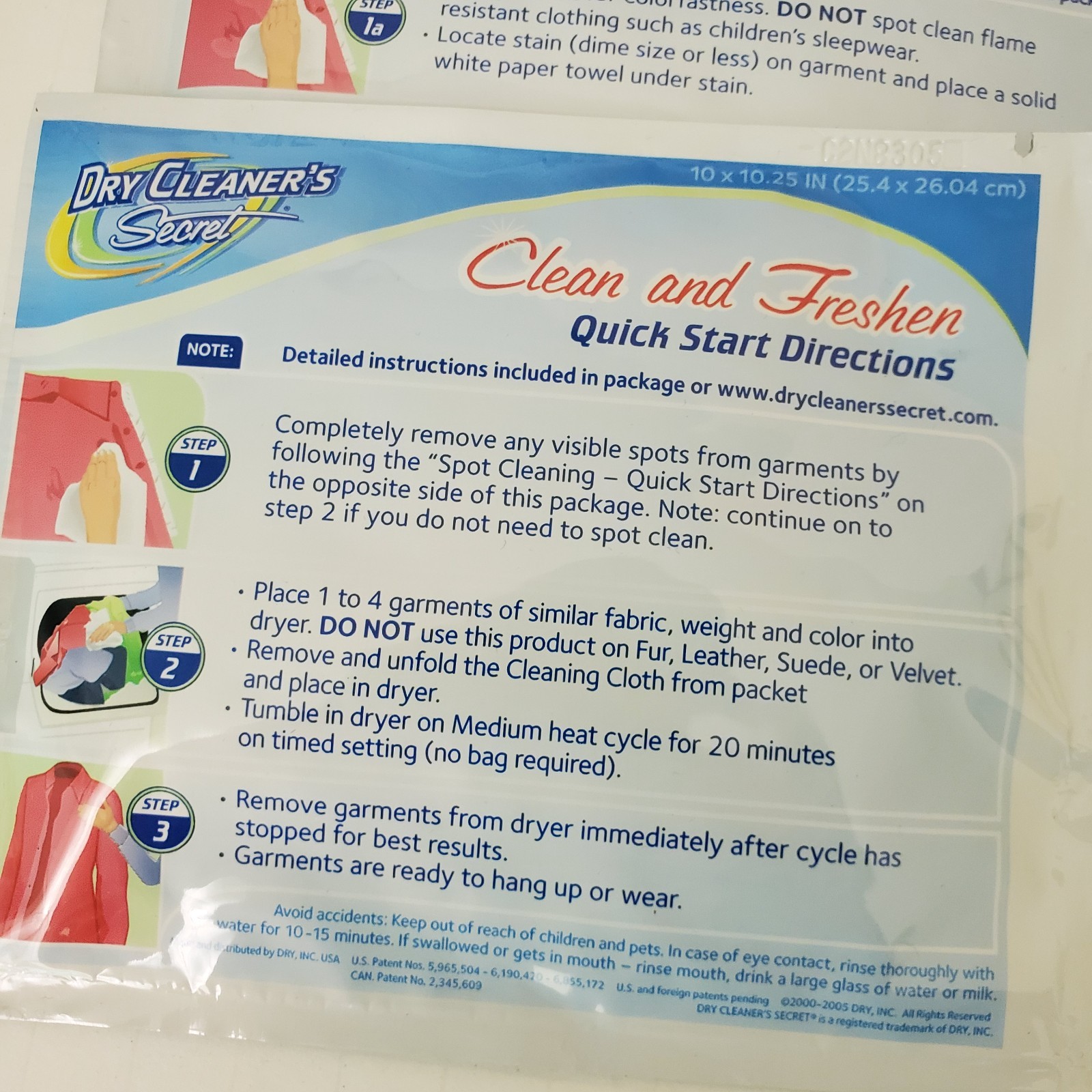Woolite Dry Clean at Home Dry Cleaner’s Secret Dry Inc Lot of 15